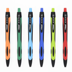 Golyóstoll nyomógombos 1,0mm Vinson Fine 1008 vegyes displ 36 db/display Író- irodaszer, papíráru Vinson