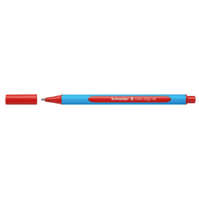 Golyóstoll 0,7mm, kupakos Schneider Slider Edge XB, írásszín piros Golyóstoll 0,7mm, kupakos Schneider Slider Edge XB, írásszín piros