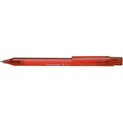 Golyóstoll nyomógombos 0,5mm, Schneider Fave, írásszín piros Golyóstoll nyomógombos 0,5mm, Schneider Fave, írásszín piros