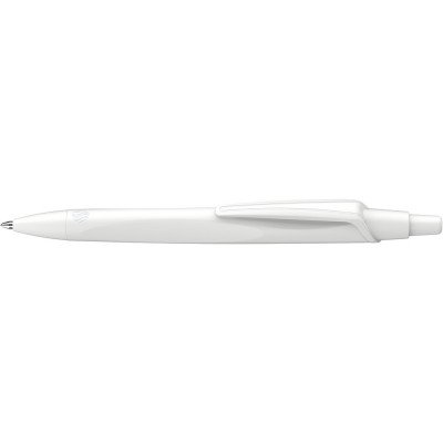 Golyóstoll nyomógombos 0,5mm, fehér test Schneider REco M, írásszín fekete Golyóstoll nyomógombos 0,5mm, fehér test Schneider REco M, írásszín fekete