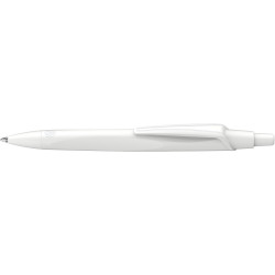 Golyóstoll nyomógombos 0,5mm, fehér test Schneider REco M, írásszín fekete Író- irodaszer, papíráru Schneider