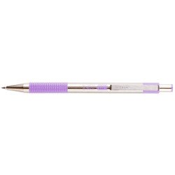 Golyóstoll 0,7mm, pasztell lila test, Zebra F-301, írásszín kék Író- irodaszer, papíráru Zebra