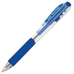 Rollertoll zselés 0.35mm, háromszög fogózóna K437-C Pentel Wow, írásszín kék Író- irodaszer, papíráru Pentel