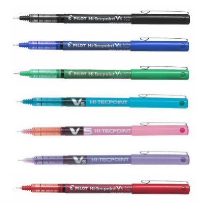 Rollertoll 0,3mm, kupakos tűhegyű V5 HI-Tecpoint Pilot, írásszín kék Rollertoll 0,3mm, kupakos tűhegyű V5 HI-Tecpoint Pilot, írásszín kék
