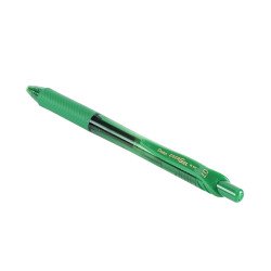 Rollertoll zselés golyóátmérő 0,7 mm, Pentel EnerGelX BL107-DX, írásszín zöld Író- irodaszer, papíráru Pentel