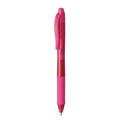 Rollertoll zselés golyóátmérő 0,7 mm, Pentel EnerGelX BL107-PX, írásszín rózsaszín Író- irodaszer, papíráru Pentel