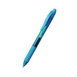 Rollertoll zselés golyóátmérő 0,7 mm, Pentel EnerGelX BL107-SX, írásszín világoskék Író- irodaszer, papíráru Pentel