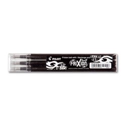 Rollertoll betét golyóméret 0,7mm, 3 db/csom Pilot Frixion Ball, írásszín fekete Író- irodaszer, papíráru Pilot
