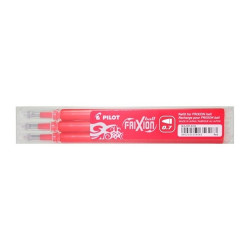 Rollertoll betét golyóméret 0,7mm, 3 db/csom Pilot Frixion Ball, írásszín piros Író- irodaszer, papíráru Pilot