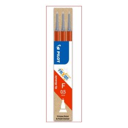 Rollertoll betét golyóméret 0,5mm, 3 db/csom Pilot Frixion Ball, írásszín piros Író- irodaszer, papíráru Pilot