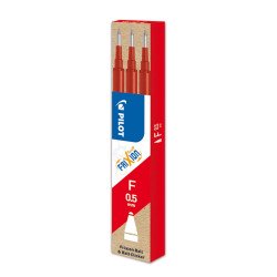 Rollertoll betét golyóméret 0,5mm, 3 db/csom Pilot Frixion Ball, írásszín piros Író- irodaszer, papíráru Pilot