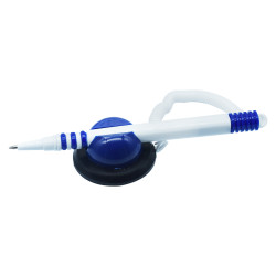 Ügyféltoll fehér-kék test fekvő Bluering® , írásszín kék Író- irodaszer, papíráru Bluering