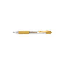 Zseléstoll 0,7mm, nyomógombos Pilot G-2, írásszín arany