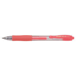 Zseléstoll 0,7mm, nyomógombos Pilot G-2, írásszín neon piros Író- irodaszer, papíráru Pilot