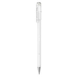 Zseléstoll 0,4mm, kupakos Pentel Hybrid K108-PW pastell fehér Író- irodaszer, papíráru Pentel