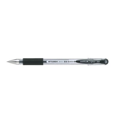 Zseléstoll 0,38mm, Uni UM-151, írásszín fekete Zseléstoll 0,38mm, Uni UM-151, írásszín fekete