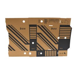 Archiváló doboz iratrendezőhöz, Fornax 29,7x33,9x10 cm Író- irodaszer, papíráru Fornax