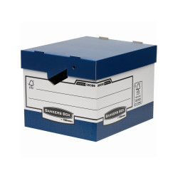 Archiváló konténer, karton, ergonomikus fogantyúkkal Fellowes® Bankers Box 10 db/csomag, Író- irodaszer, papíráru Fellowes