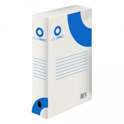 Archiváló doboz boxy A4, 80mm gerinccel karton Bluering® Író- irodaszer, papíráru Bluering