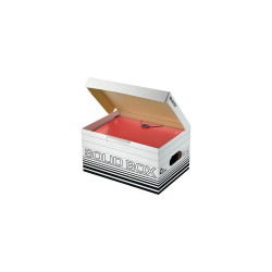 Archiváló doboz S méret, felfelé nyíló tetővel Leitz Solid Box fehér Író- irodaszer, papíráru Leitz