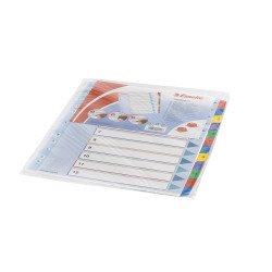 Elválasztólap, A4, Maxi regiszteres 1-12 laminált karton előlap 100209 Esselte Író- irodaszer, papíráru Esselte