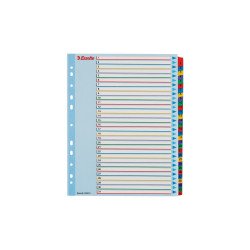Elválasztólap, A4, Maxi regiszteres 1-31 laminált karton előlap 100210 Esselte Író- irodaszer, papíráru Esselte