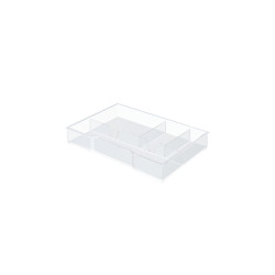 Rendszerező tálca Leitz Plus/Wow Cube fiókos irattárolókhoz áttetsző Író- irodaszer, papíráru Leitz
