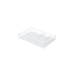 Rendszerező tálca Leitz Plus/Wow Cube fiókos irattárolókhoz áttetsző Író- irodaszer, papíráru Leitz
