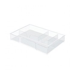Rendszerező tálca Leitz Plus/Wow Cube fiókos irattárolókhoz áttetsző Író- irodaszer, papíráru Leitz