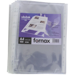 Genotherm lefűzhető A4, 50 micron, víztiszta Fornax 100 dbcsomag, Író- irodaszer, papíráru Fornax