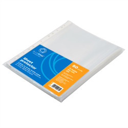 Genotherm lefűzhető, A4, 90 micron víztiszta Bluering® 50 db/csomag Író- irodaszer, papíráru Bluering