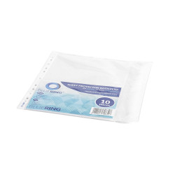 Genotherm lefűzhető, A4, 100 micron narancsos oldalt füles Bluering® 10 db/csomag, Író- irodaszer, papíráru Bluering