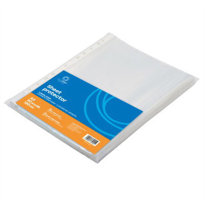 Genotherm lefűzhető, A3, 120 micron álló, víztiszta Bluering® 25 db/csomag,