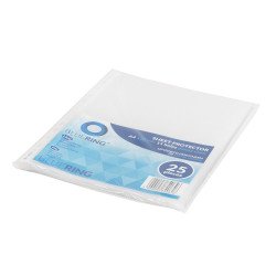 Genotherm lefűzhető, A4, 120 micron víztiszta Bluering® 25 db/csomag, Író- irodaszer, papíráru Bluering