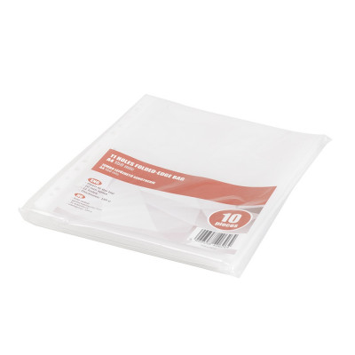 Genotherm lefűzhető, A4, 150 micron jumbo katalógustartó Redin 10 db/csomag, Genotherm lefűzhető, A4, 150 micron jumbo katalógustartó Redin 10 db/csomag,