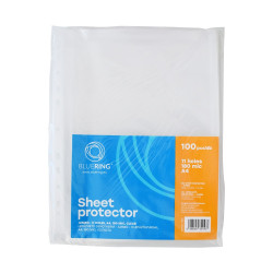 Genotherm lefűzhető, A4, 180 micron jumbo katalógustartó Bluering® 10 db/csomag, Író- irodaszer, papíráru Bluering