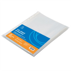Genotherm lefűzhető, A4, XXL 50 micron 250x310mm, extra SZÉLES víztiszta Bluering® 50 db/csomag Író- irodaszer, papíráru Bluering