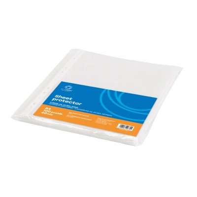 Genotherm lefűzhető, A4, 60 micron víztiszta Bluering® 100 db/csomag, Genotherm lefűzhető, A4, 60 micron víztiszta Bluering® 100 db/csomag,