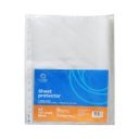 Genotherm lefűzhető, A4, 80 micron víztiszta Bluering® 100 db/csomag,