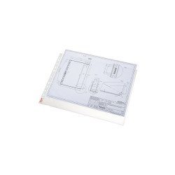 Genotherm lefűzhető, A3, 85 micron, narancsos felület, fekvő, Esselte 10 db/csom Író- irodaszer, papíráru Esselte