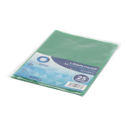 Genotherm `L` A4, 80 micron zöld 25 db/csomag, Bluering®, Író- irodaszer, papíráru Bluering