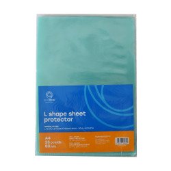 Genotherm `L` A4, 80 micron zöld 25 db/csomag, Bluering®, Író- irodaszer, papíráru Bluering