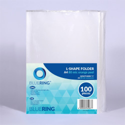 Genotherm `L` A4, 85 micron narancsos Bluering® 100 db/csomag, Író- irodaszer, papíráru Bluering
