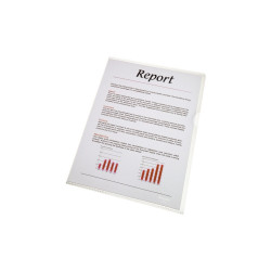 Genotherm `L` A4, 75 micron víztiszta 54810 100 db/csomag, Esselte Író- irodaszer, papíráru Esselte