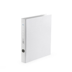Gyűrűskönyv A4, 3,5cm, 2 gyűrűs PP/PP Bluering® Prémium fehér Író- irodaszer, papíráru Bluering