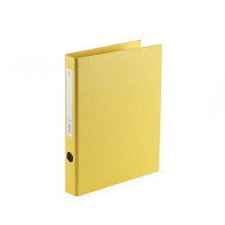 Gyűrűskönyv A4, 3,5cm, 4 gyűrűs PP/PP Bluering® Prémium sárga Író- irodaszer, papíráru Bluering