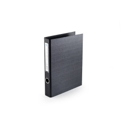 Gyűrűskönyv A4, 4,5cm, 4 gyűrűs PP/PP Bluering® Prémium fekete Író- irodaszer, papíráru Bluering