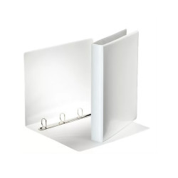 Gyűrűskönyv panorámás A4, 4cm, 4 gyűrű, D alakú, PP Esselte fehér Író- irodaszer, papíráru Esselte