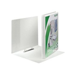Gyűrűskönyv panorámás A4, Maxi 5,1cm, 4 gyűrű, D alakú, PP Leitz fehér Író- irodaszer, papíráru Leitz