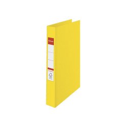 Gyűrűskönyv A4, 4,2cm, 4 gyűrű, PP Esselte Standard Vivida sárga Író- irodaszer, papíráru Esselte